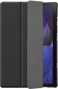 Just in case Smart Tri-Fold Samsung Galaxy Tab A8 Book Case Zwart