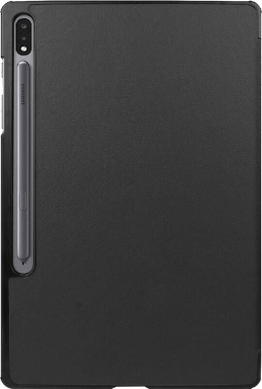 Just in case Smart Tri-Fold Samsung Galaxy Tab S9 Ultra Book Case Zwart