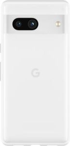 Just in case Soft Design Google Pixel 7A Back Cover Transparant