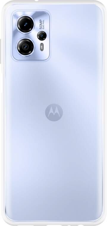 Just in case Soft Design Motorola Moto G13 Back Cover Transparant
