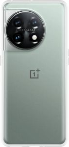 Just in case Soft Design OnePlus 11 Back Cover Transparant