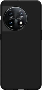 Just in case Soft Design OnePlus 11 Back Cover Zwart