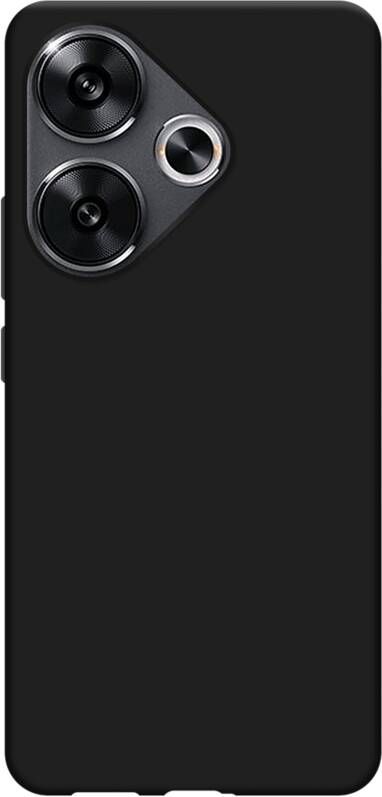 Just in case Soft Design Xiaomi Poco F6 Back Cover Zwart