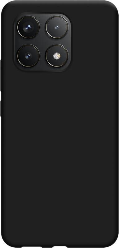 Just in case Soft Design Xiaomi Poco F6 Pro Back Cover Zwart