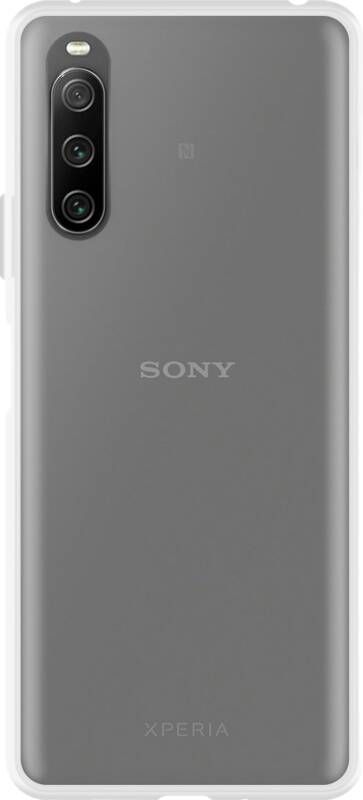 Just in case Soft Sony Xperia 10 IV Back Cover Transparant