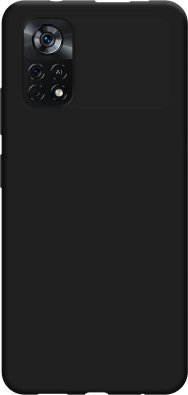 Just in case Soft Xiaomi Poco X4 Pro Back Cover Zwart