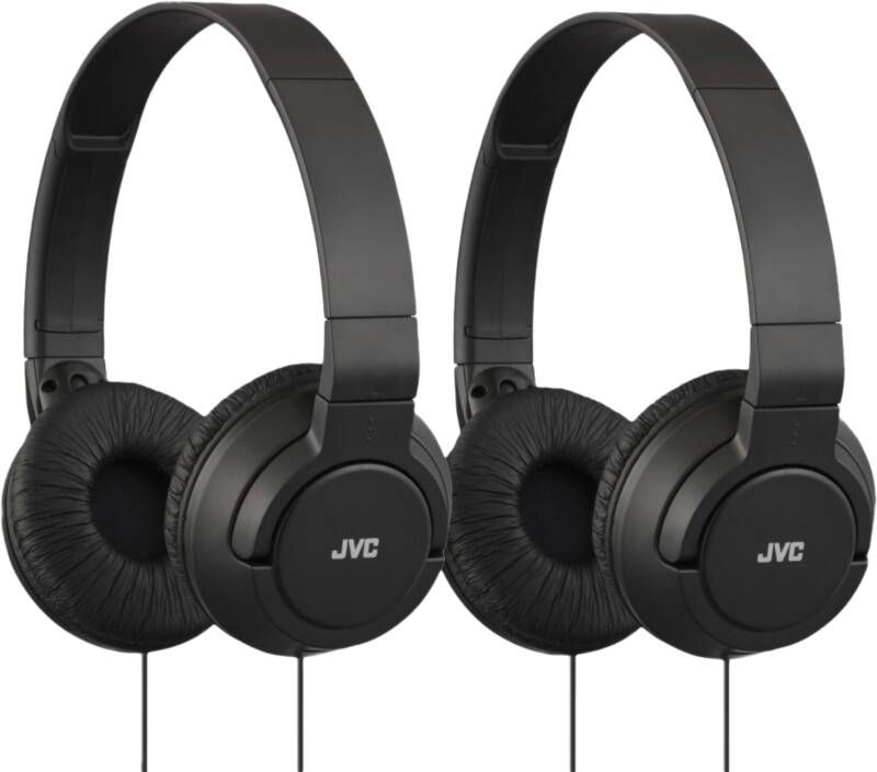 JVC HA-S180 Zwart duopack