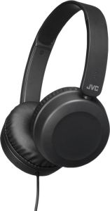 JVC HA-S31M On Ear inclusief microfoon koptelefoon (Kleur: zwart)
