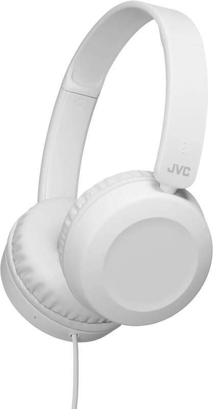 JVC HA-S31M On Ear inclusief microfoon koptelefoon (Kleur: wit)