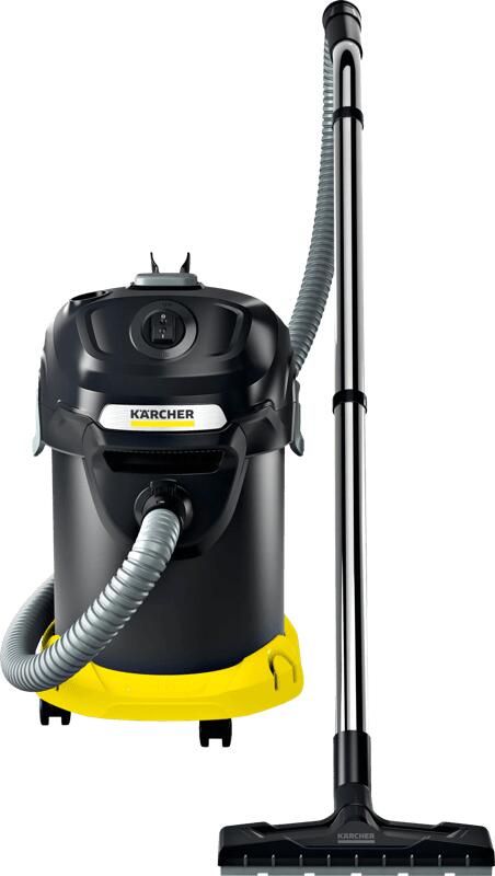 Kärcher AD 4 As- en Droogzuiger 600 W 17 Liter Vlamvertragend ReBoost Filterreiniging Wendbaar met wielen