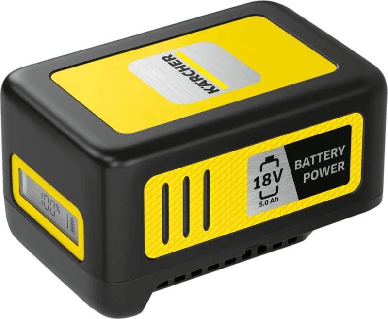 Kärcher 18 Volt Accu 18 V 5.0 Ah Lithium-Ion Exclusief lader