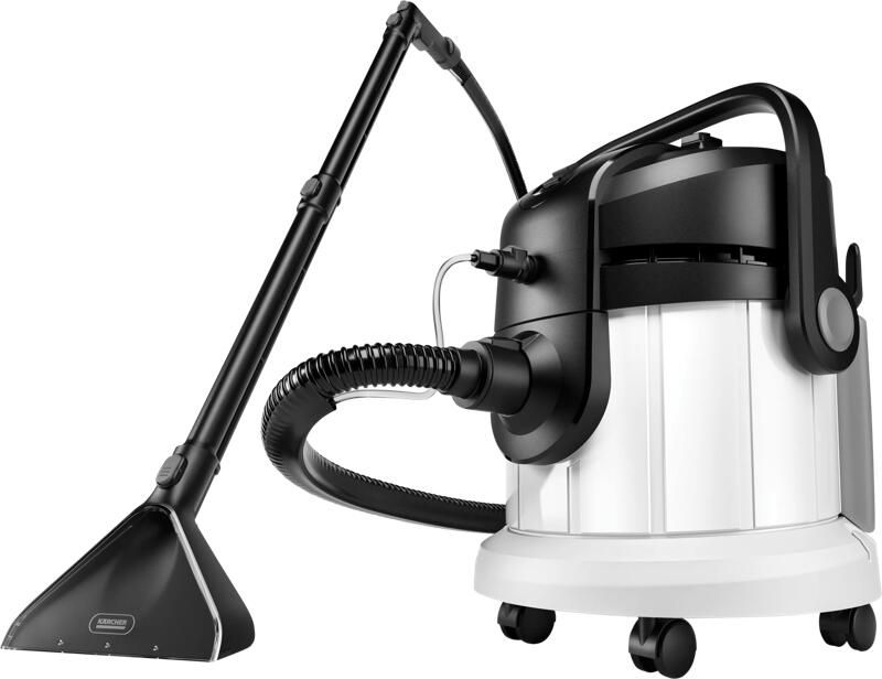 Kärcher SE 4 Tapijtreiniger Sproei-extractie 1000 W 4 4 liter Nat- en droog stofzuiger Vliesfilterzak