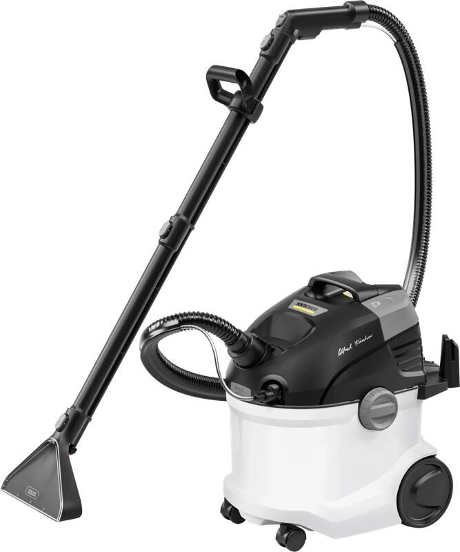 Kärcher SE 6 Signature Line Tapijtreiniger Sproei-extractie 1000 W 4 4 liter Nat- en droog stofzuiger Vliesfilterzak Reinigingsmiddel 1 l Complete set