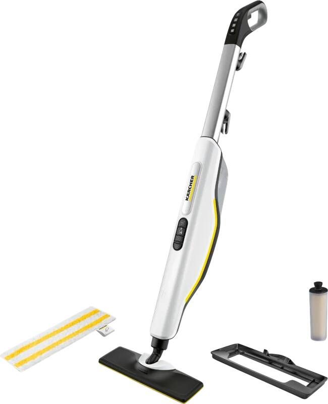 Kärcher Home & Garden Kärcher SC 3 Upright stoomreiniger Inclusief vloerdoek EasyFix Opwarmtijd: 30 sec. Ontkalkingspatroon 1.600 W Gebruiksoppervlakte: 60 m² Reservoir 0 5 l