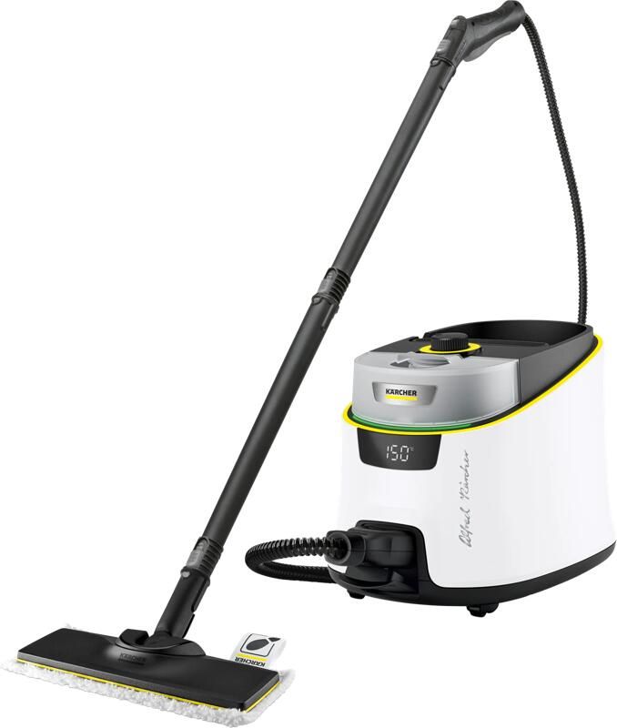 Kärcher SC 5 Deluxe Signature Line Stoomreiniger VapoHydro functie 4 bar 2250 W Oppervlakteprestatie 130 m² Reservoir 1.3 + 0.5 l Continue vulbaar