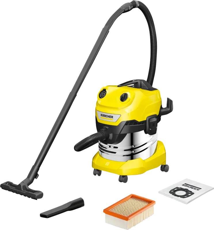 Karcher Kärcher Nat-en Droogzuiger Wd 4 S V-20 5 22 1000w