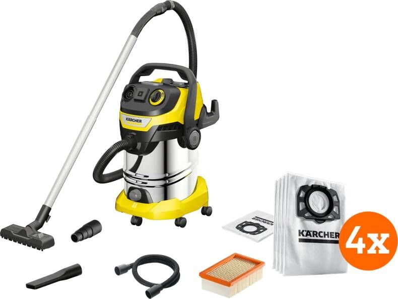 Karcher WD 6 P S V-30 6 22 T + stofzuigerzakken (4x)