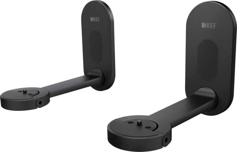 KEF B1 Muurbeugel Zwart per paar