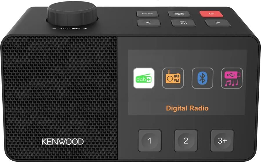Kenwood CR-M70DAB-B DAB+ radio Zwart