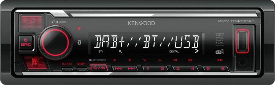 Kenwood Audio Kenwood KMM-BT408DAB