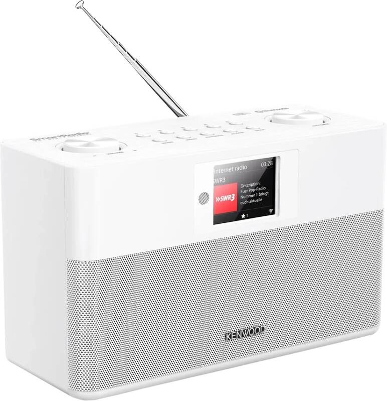 Kenwood CR-ST-100S Wit | Radio s | Beeld&Geluid Audio | 0019048230812