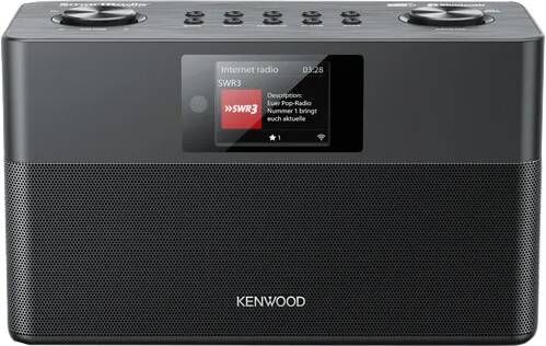 Kenwood CR-ST100S-B Zwart | Radio s | Beeld&Geluid Audio | 0019048230805