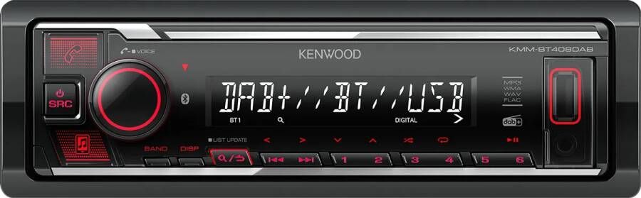 Kenwood Audio Kenwood KMM-BT408DAB