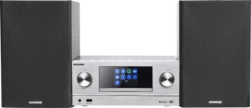 Kenwood M-9000S Smart Wifi Micro Systeem Zilver