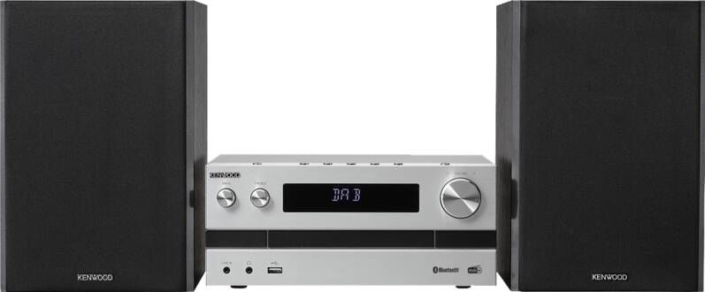 Kenwood Audio Kenwood M-918DAB zilver-zwart | Radio s | Beeld&Geluid Audio | 0019048225603 - Foto 1