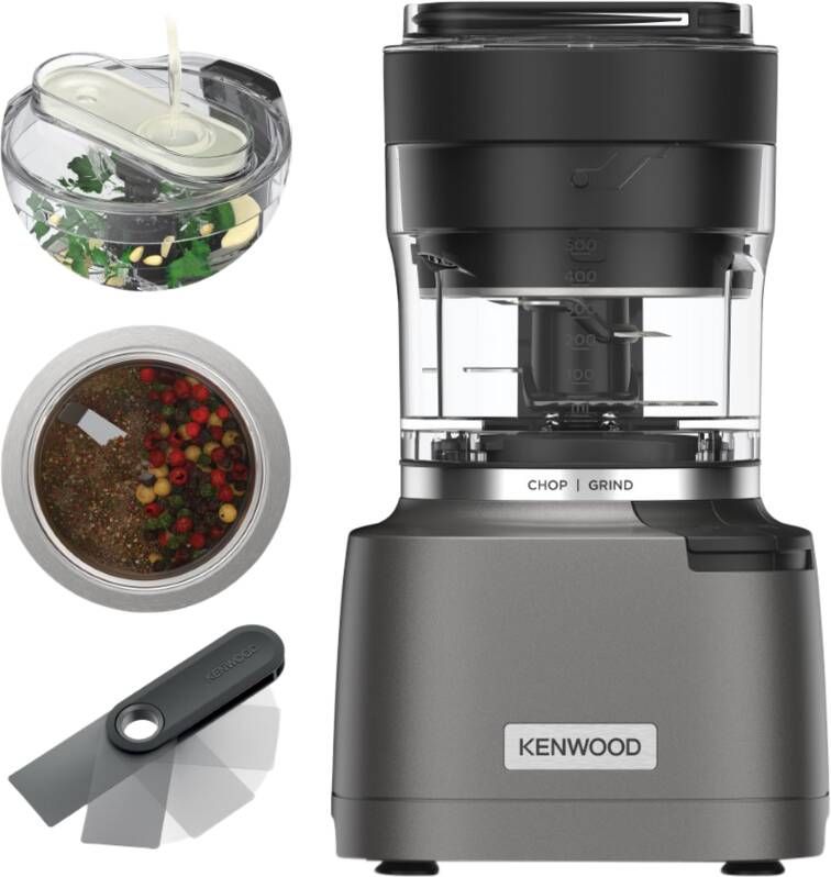 Kenwood Duo Prep 2-in-1 Chopper CHP80.000SI | Hakmolens | Keuken&Koken Keukenapparaten | 5011423007656