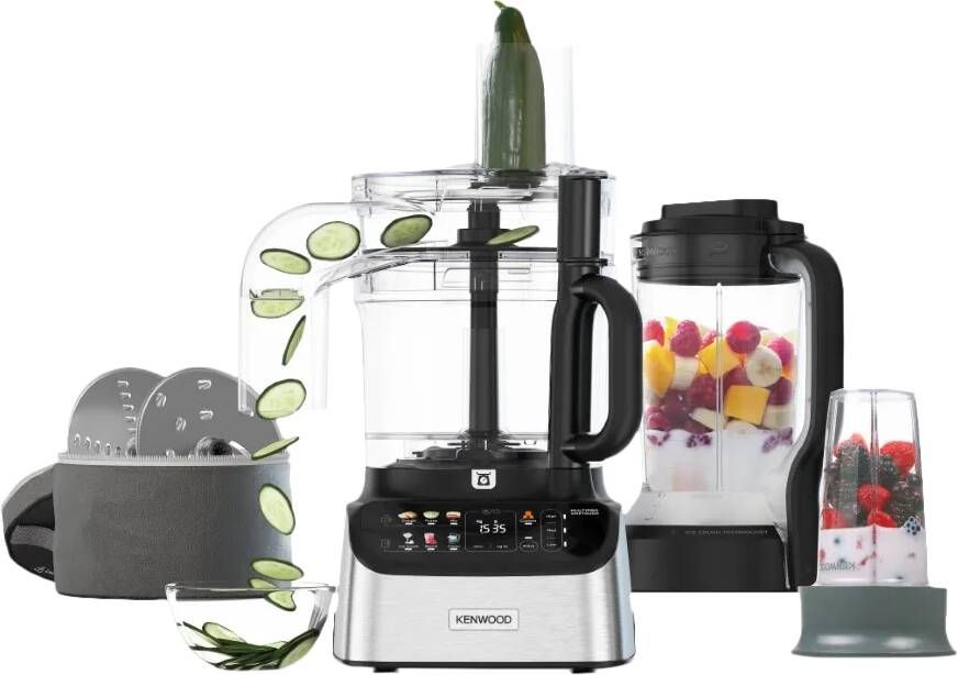 Kenwood Elektro Kenwood FDM73.850SS MultiPro OneTouch Foodprocessor & Blender