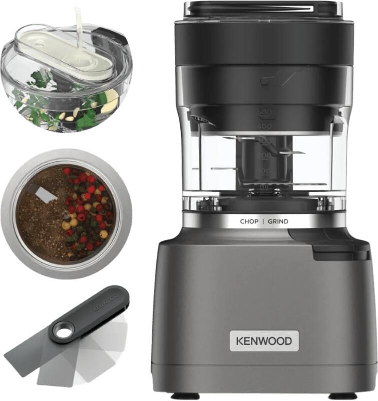 Kenwood Duo Prep 2-in-1 Chopper CHP80.000SI | Hakmolens | Keuken&Koken Keukenapparaten | 5011423007656