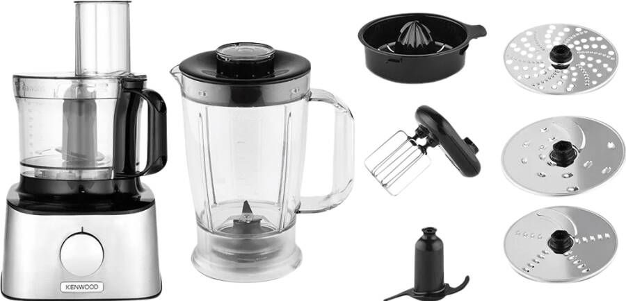 Kenwood Multipro Compact FDM301SS | Food processors | Keuken&Koken Keukenapparaten | 0W22011035