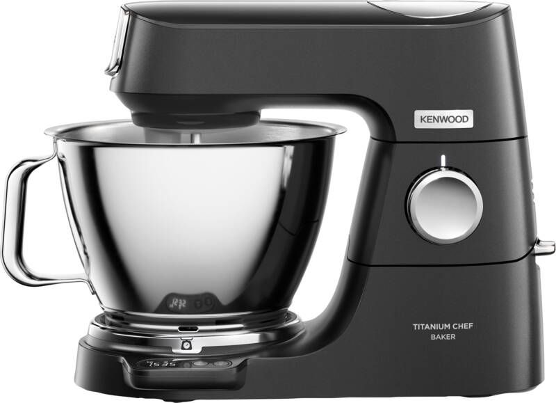 Kenwood Keuken Kenwood Titanium Chef Baker KVC85.004BK Keukenmachine Zwart