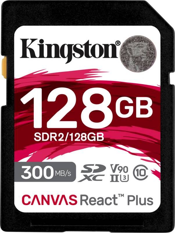 Kingston Canvas React Plus 128GB SDXC