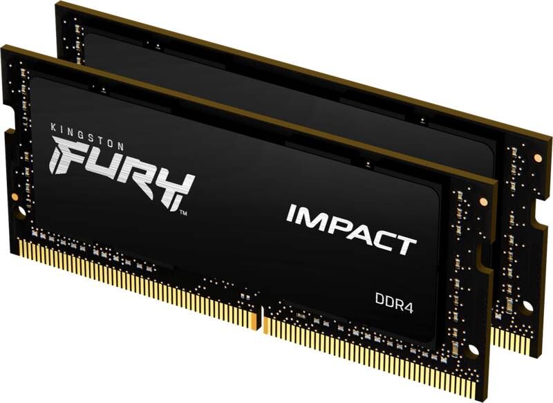 Kingston FURY Impact DDR4 SODIMM 3200MHz 64GB (2 x 32GB)