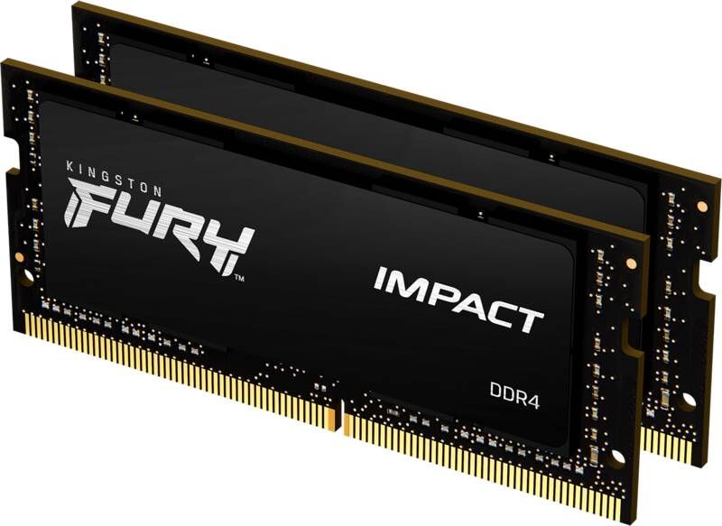 Kingston FURY Impact DDR4 SODIMM 32GB 2666 MHz (2x16GB)