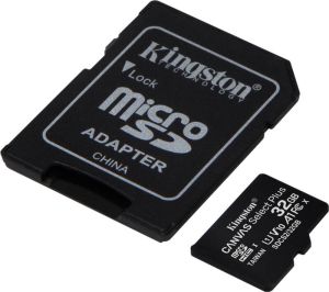 Kingston microSDHC Canvas Select Plus 32GB 100 MB s + SD adapter