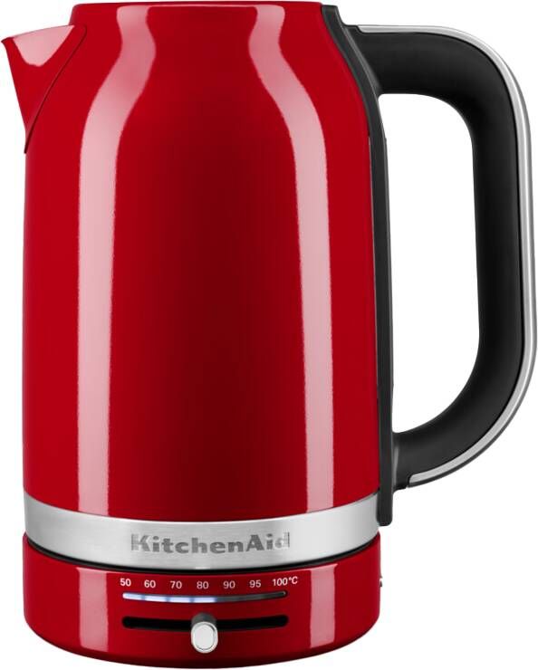 KitchenAid waterkoker 1.7L met temperatuurregeling 5KEK1701 keizerrood