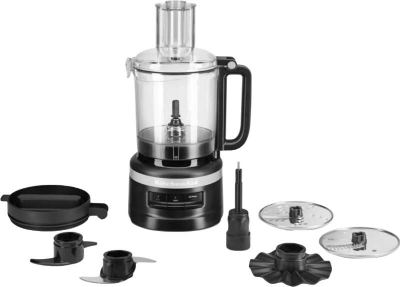 Kitchenaid Foodprocessor 2.1L 5KFP0921EBM Matzwart | Foodprocessors | 8003437625749