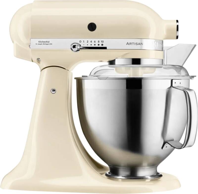 Kitchenaid Artisan 5KSM185PSEAC Amandelwit | Keukenrobots | Keuken&Koken Keukenapparaten | 5413184120955