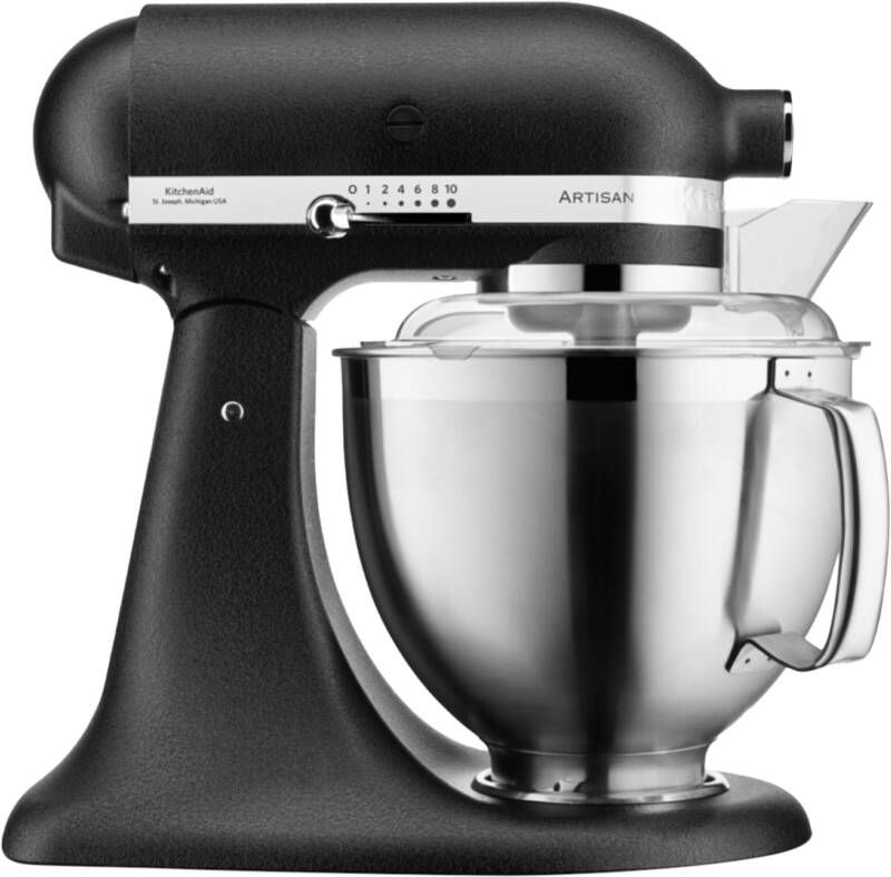 Kitchenaid Artisan 5KSM185PSEBK Vulkaanzwart | Keukenrobots | Keuken&Koken Keukenapparaten | 5413184120917