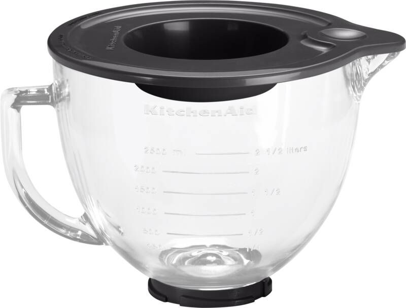 Kitchenaid Glazen Mengkom 4 8L 5KSM5GB | Keukenrobots toebehoren | Accessoires&Toebehoren Keukenapparaten toebehoren | 5413184410384