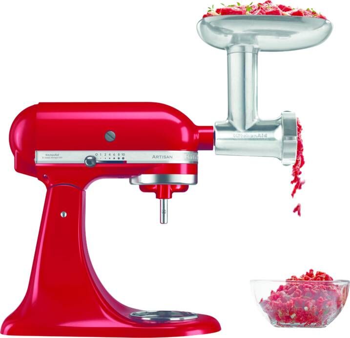 Kitchenaid Metalen Voedselmolen 5KSMMGA | Keukenrobots toebehoren | Accessoires&Toebehoren Keukenapparaten toebehoren | 5413184410001