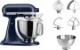 KitchenAid 5KSM175PSEIB Keukenrobot met kantelbare kop 4 8 L Standmixer Artisan met exta accessoires Ink blauw - Thumbnail 1