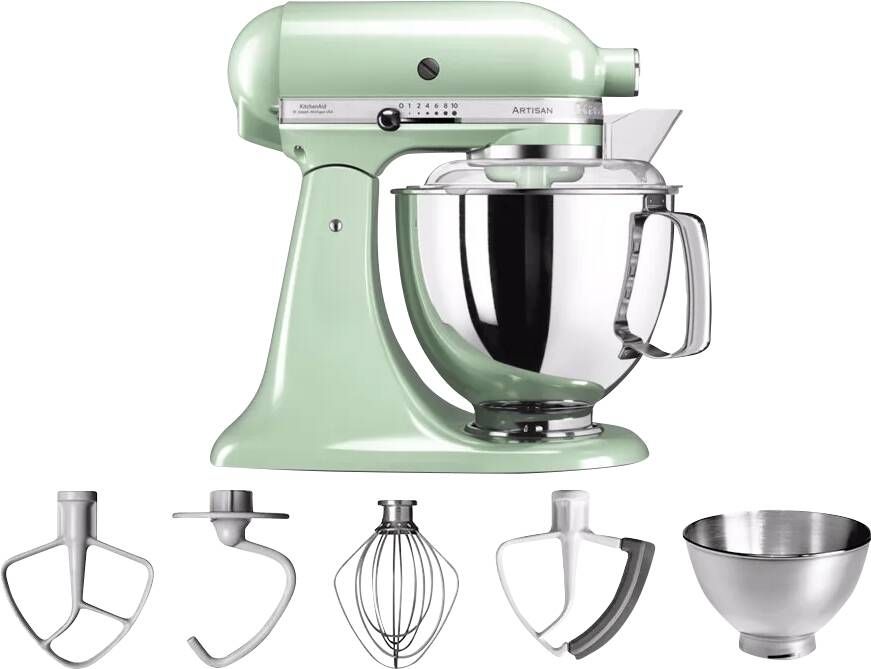Kitchenaid Artisan 5KSM175PSEPT Pistache | Keukenrobots | Keuken&Koken Keukenapparaten | 5KSM175PSEPT