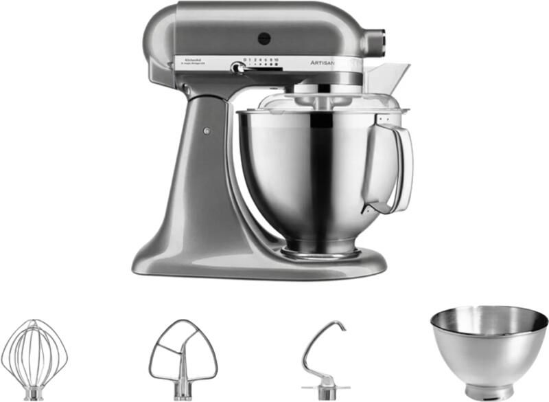 Kitchenaid ARTISAN 5KSM185PSEMS keukenmachine 300 W 4 8 l Zilver