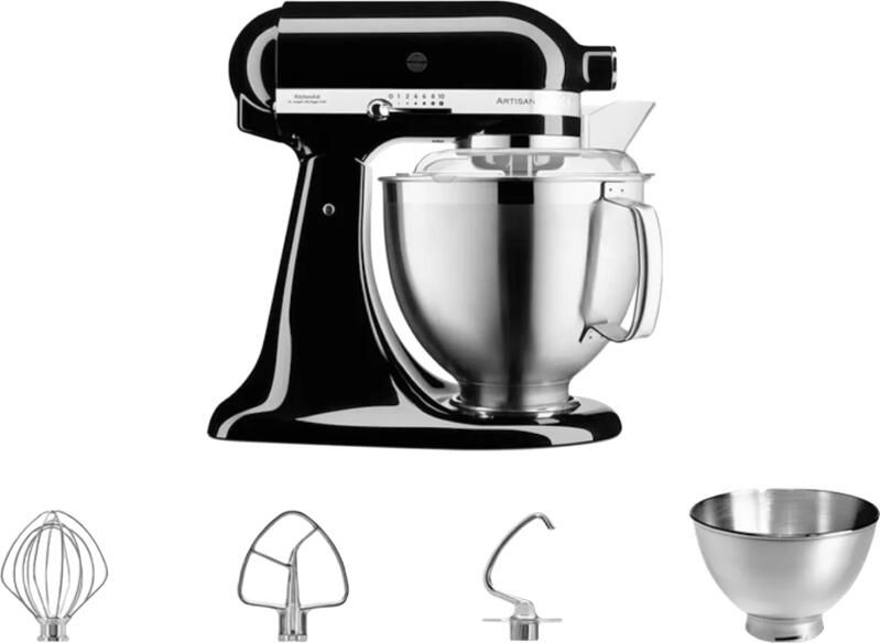 Kitchenaid Artisan 5KSM185PSEOB keukenmachine 300 W 4 8 l Zwart