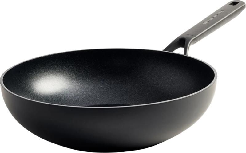 KitchenAid Classic Forged Aluminium wok ø28cm zwart inductie anti-aanbak PFAS-vrij