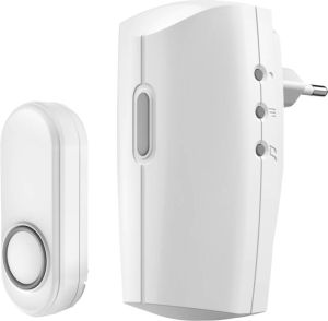 Klik aan & Klik uit KlikAanKlikUit plug-in draadloze deurbelset 230V ACDB-8000AC